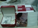 Best Copy Omega Red leather Watch box w/ Deluxe Omega book set